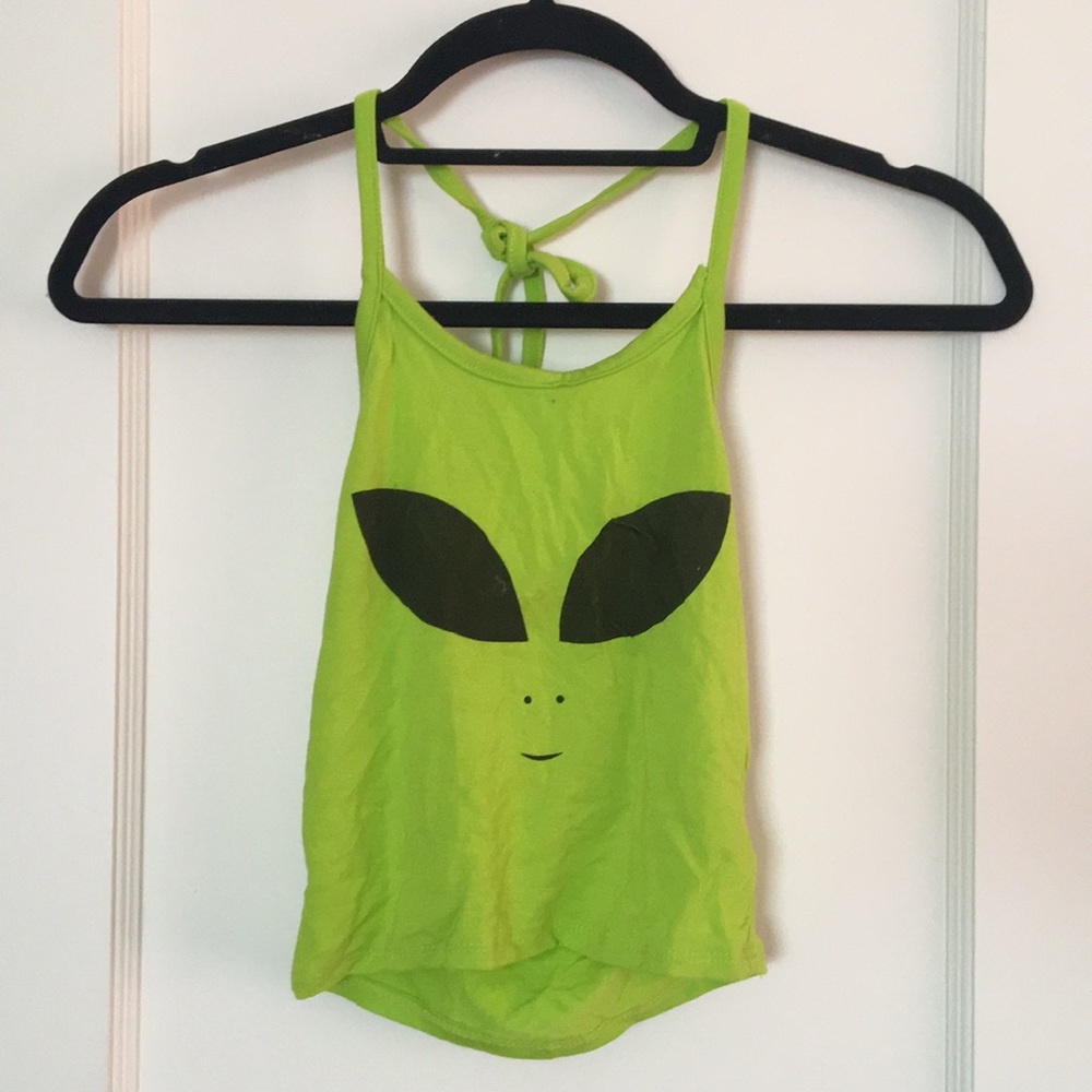 Alien crop top